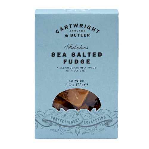 Фадж-помадка с морской солью в картонной коробке C&B, 175 г
