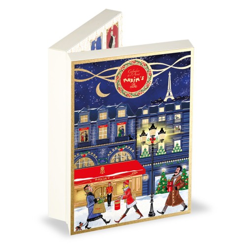Подарочный набор шоколадных конфет "Адвент календарь" Maxim's, 115 г