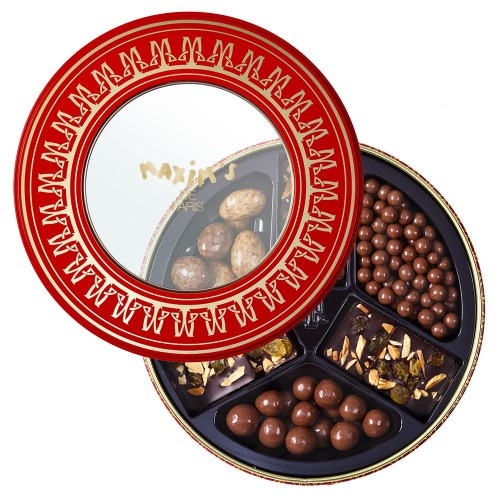 Набор сладостей "Шоколадное искушение" в металлической банке Maxim's, 170 г