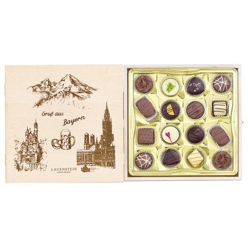 Набор шоколадных конфет "Сундучок "Привет из Баварии" Lauenstein, 200 г