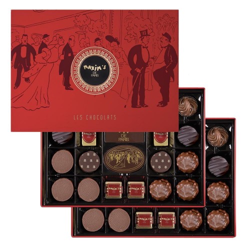 Ассорти шоколадных конфет в подарочной коробке Maxim's, 430 г
