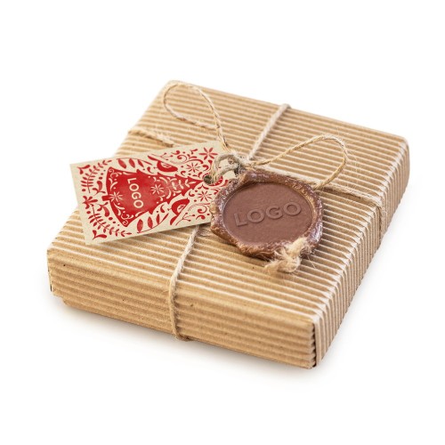 Ассорти шоколадных конфет в фирменной картонной коробке, 126 г