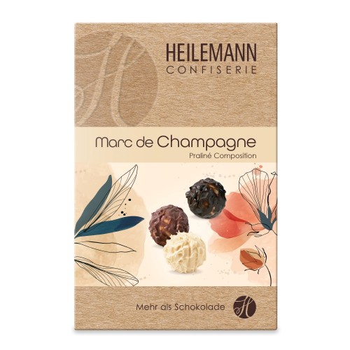 Набор шоколадных трюфелей "Marc de Champagne" Heilemann, 130 г
