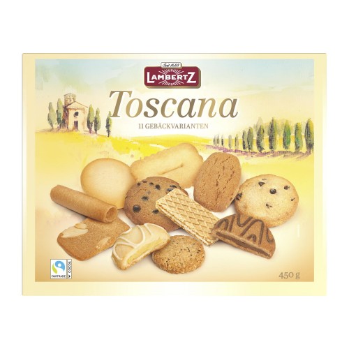 Ассорти печенья "Toscana" Lambertz, 450 г