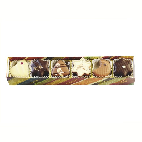 Набор шоколадных конфет "Рождество" Lauenstein, ассорти, 75 г
