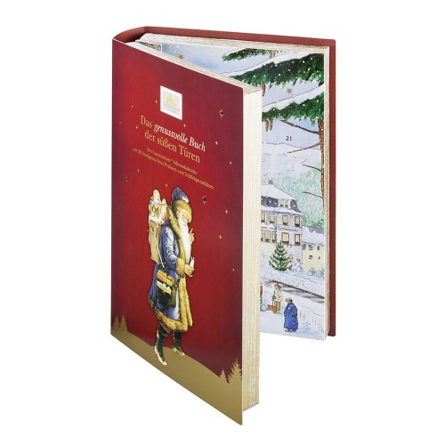 Набор шоколадных конфет с алкоголем "Адвент-календарь "Книга" Lauenstein, 345 г