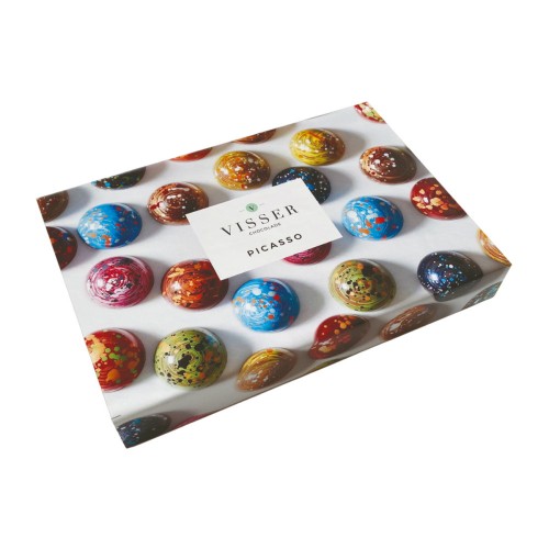 Подарочный набор шоколадных конфет Picasso, ассорти, Visser, 200 г