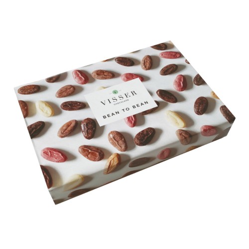 Подарочный набор шоколадных конфет Bean to bean, ассорти, Visser, 300 г