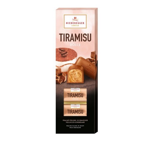 Пралине в молочном шоколаде "Тирамису Дольче" Niederegger, 100 г