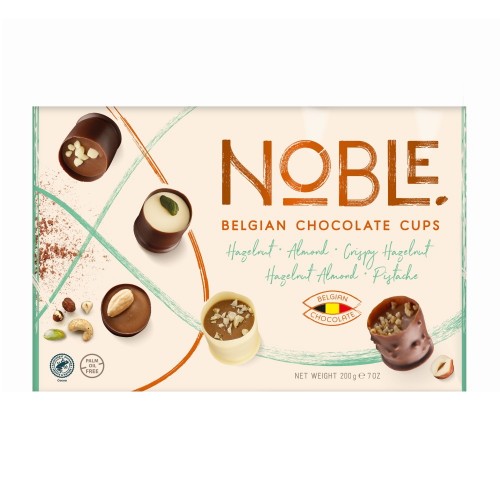 Ассорти бельгийских шоколадных конфет "Noisette collection" Noble, 200 г