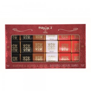 Ассорти шоколада в подарочной картонной коробке Maxim's, 175 г