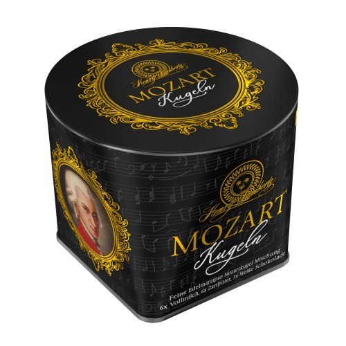 Шоколадные конфеты Mozart с марципаном, ассорти, Henry Lambertz, 300 г